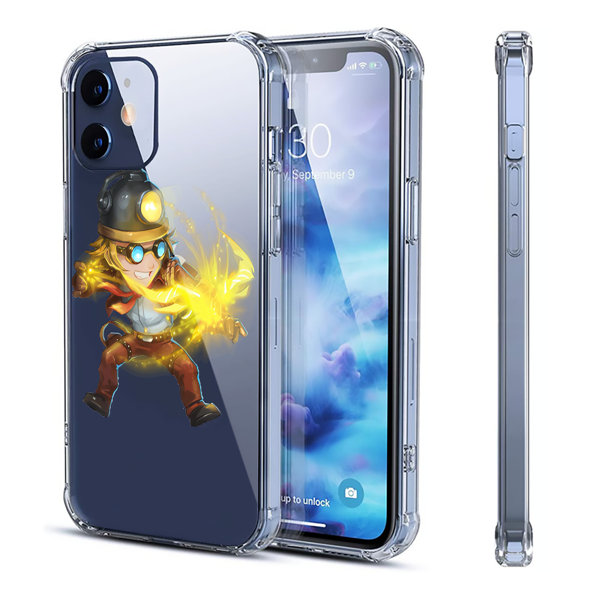 （画像用） リーグ・オブ・レジェンド League of Legends LOL 【iPhone 12シリーズ対応】透明スマホケース（クリアソフトケース）